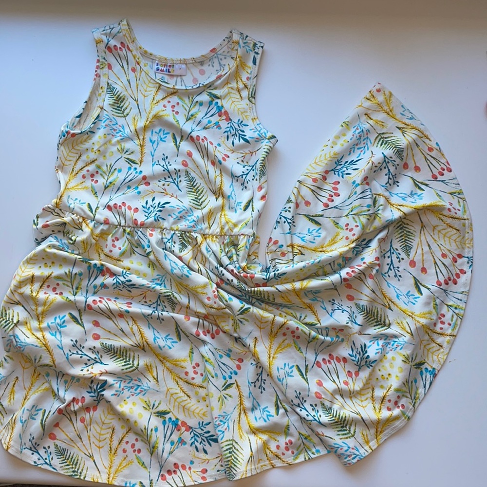 Dot Dot Smile size 7 Tank Dress.